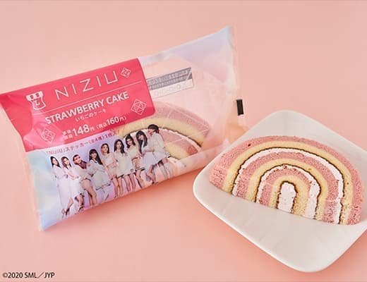 Le dessert Niziu des konbini Lawson